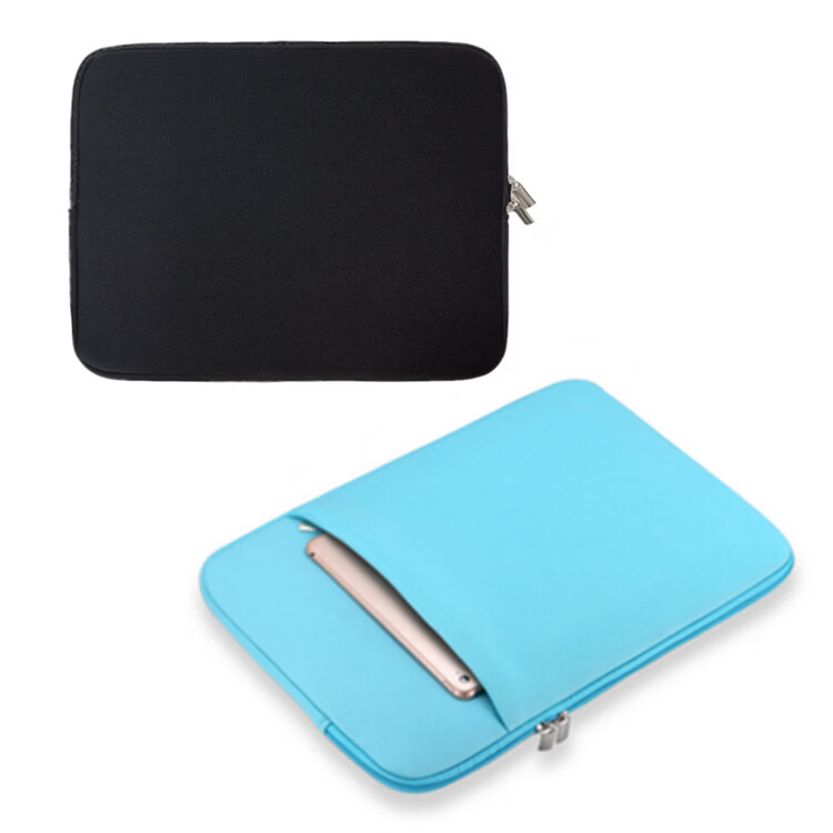 【严选直发】适用联想Macbook1315寸泡棉布防振平板便携拉链笔记 升级版黑色 11寸