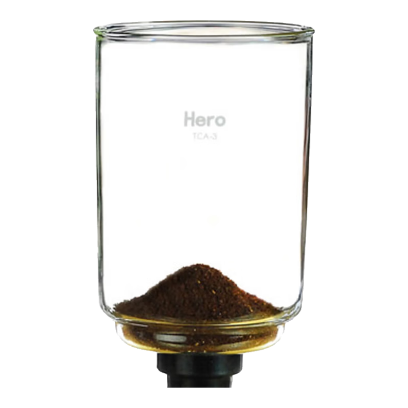 Hero虹吸壺?zé)粜旧蠅叵聣貫V布過濾器奶泡機(jī)轉(zhuǎn)頭法壓壺玻璃杯酒精燈新款 虹吸壺上座3杯份