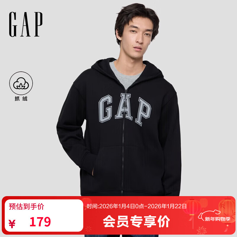 ���Gap��Ůװ2025�＾�¿�Logoӡ������ץ����ñ������������786930 ��ɫ S (165/88A) ���޳��� 137Ԫ