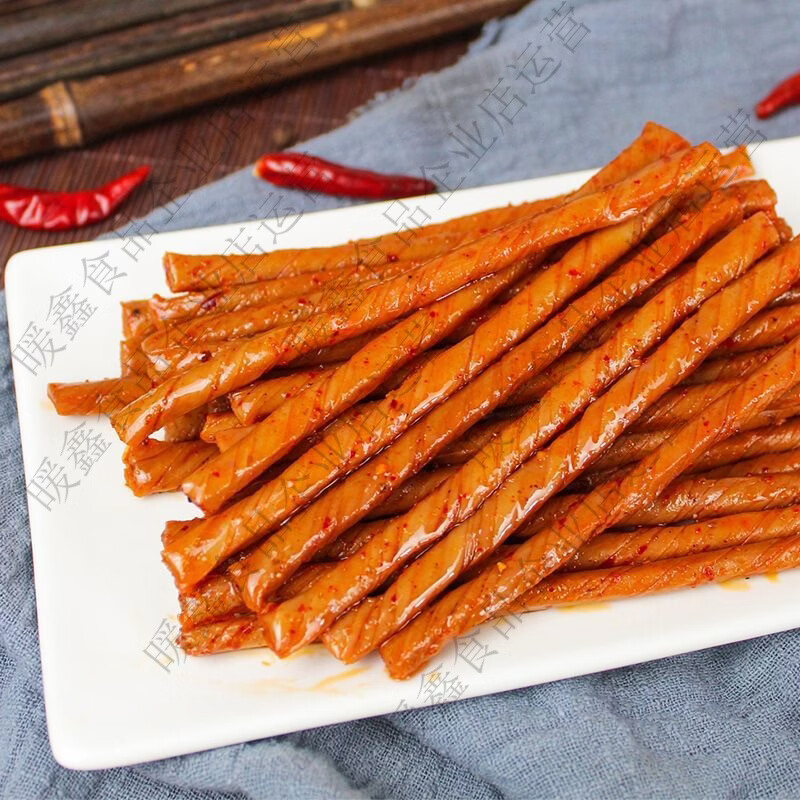 大袋双誉相思卷宿舍老式相思卷素羊肉串开袋即食好吃休闲 相思卷*5袋