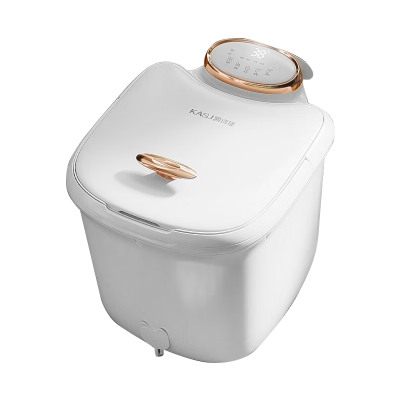 凱詩捷足浴盆自動按摩泡腳桶泡腳盆加熱洗腳盆足療盆送爸媽生日禮物T9
