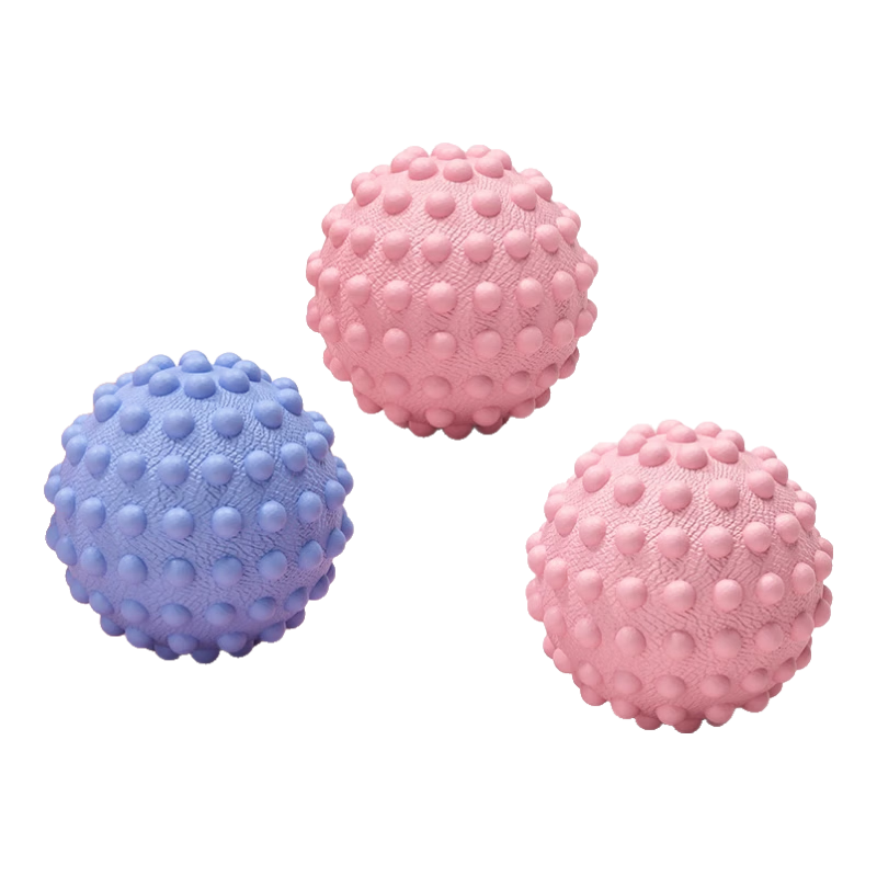 筋膜球足底按摩球肌肉放松瑜伽健身肩颈腰脚背部经膜球经络颈膜球 一个装【颜色随机】