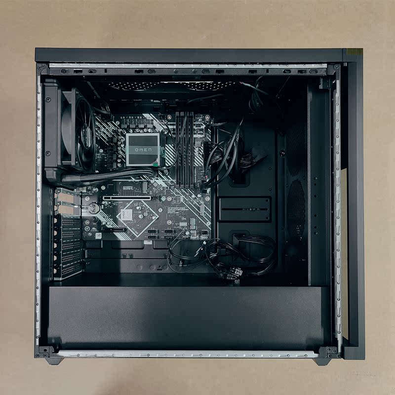 惠普（HP）AMD锐龙B550 B650台式电脑准系统HP OMEN 40L机箱800W电源120水冷 OMEN 40L B550准系统   套餐一