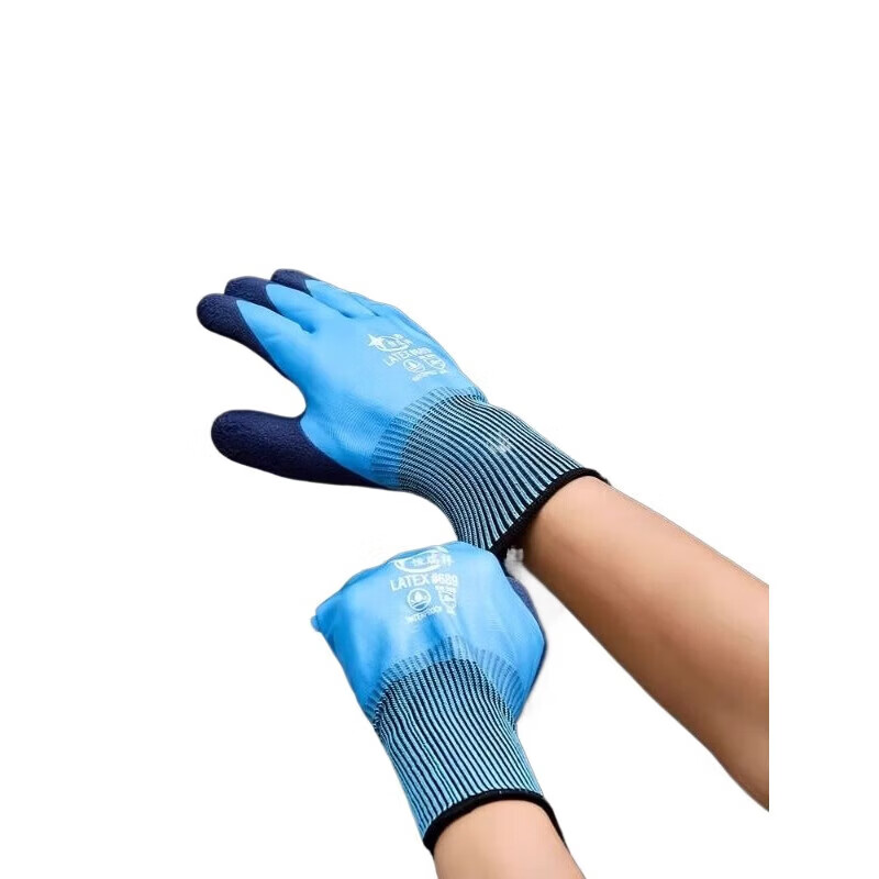 |赶海专用成人手套加厚耐磨无异味防割咬户外宠物园艺采摘抓螃蟹 赶海手套-普通-1双装