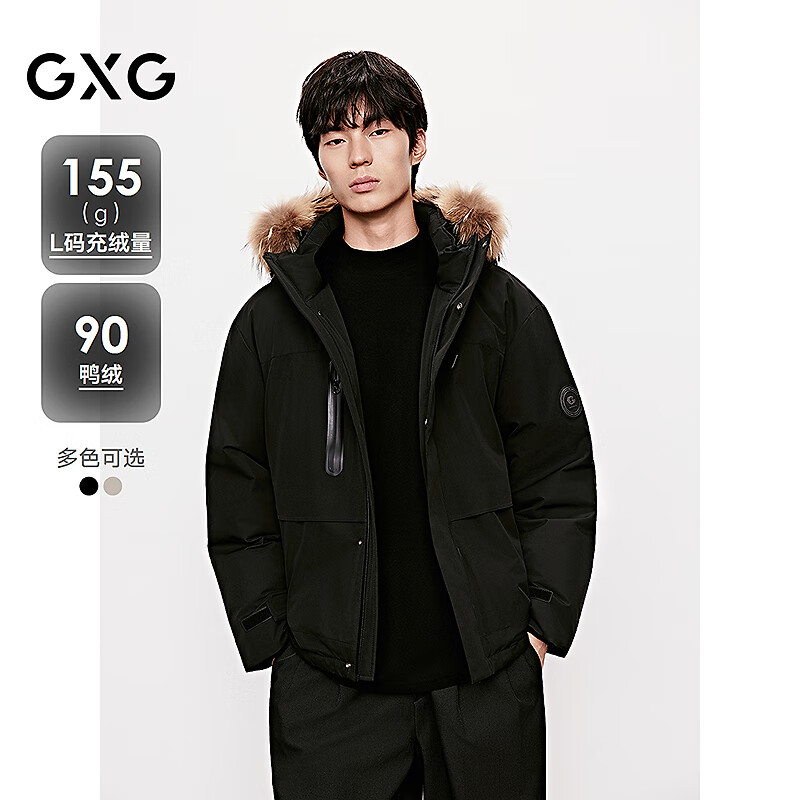 GXG��װ����ͨ�ڰٴ����޷����� 25�궬����Ʒ ��ɫ L 648.6Ԫ