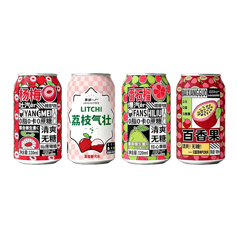 ���ڲ�����������8�ޡ���÷�������ʯ����֦��֭����ˮ̼������320mL ����÷+��֦+�����+��ʯ���Ŀ�ζ��װ 320ml*8�� 12.9Ԫ