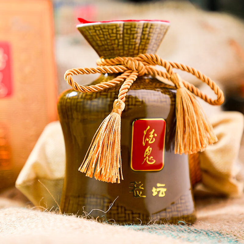 酒鬼老坛精酿  经典馥郁香型纯粮白酒 自饮 送礼 宴请 52度 500mL 6瓶 整箱礼盒装