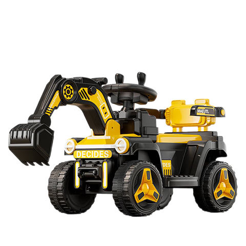 貝趣挖掘機可坐人兒童電動車電動充電挖挖機小孩玩具車男孩超大挖土機 全電動【6V+雙驅(qū)+燈光早教藍牙】 1-2-3-6歲生日圣誕節(jié)新年禮物