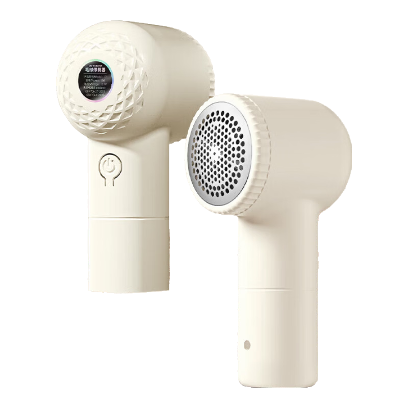 【6叶钢刀】毛球修剪器小米同款剃毛器刮毛器粘毛器家用充电式剃毛机去毛球神器衣服刮毛器 奶油白【充电款】 6叶精钢刀头