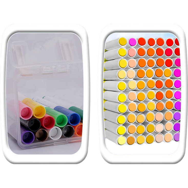 ��ϩ���˱� Сѧ��ר�� ˮ�ʱ� 24ɫ �ɵ�ɫ�ʱ� �׶�԰ 36ɫ ˮ�Ա�о 48ɫ ��ͯ��ˮϴ 12ɫ�Ա ������Ͱ 4.49Ԫ