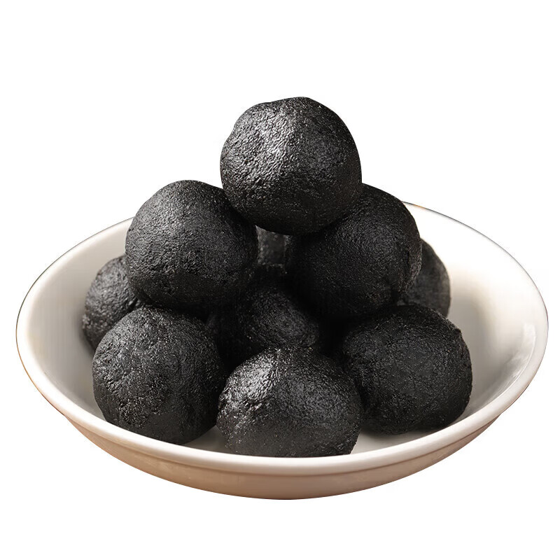 御九华黄精丸礼盒黄精黑芝麻丸九蒸九晒芝麻丸无糖即食辟谷养生年货送礼 210g*2盒 家庭分享装