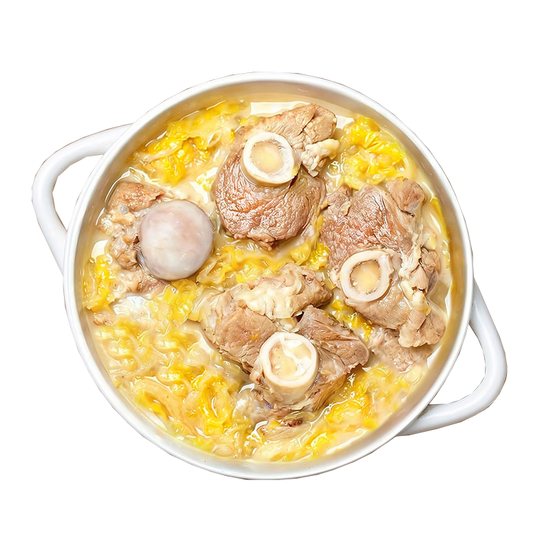 鲜京采酸菜炖大骨1.4kg 加热即食东北炖菜火锅