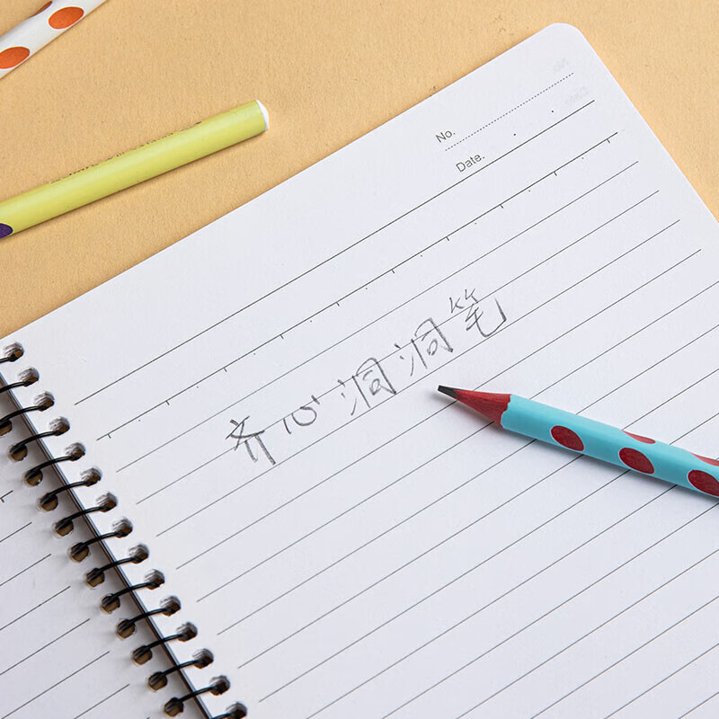 齐心(COMIX)六角笔杆 洞洞铅笔2B/HB铅笔考试专用学生铅笔 小学生练字握笔 【HB洞洞铅笔】50支彩杆 XS16-50