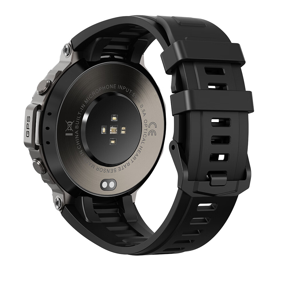 NINEWINDDM58 GPS50米深度防水游泳跑步多功能数据监测户外运动手表  DM58#红色 GPS+50米深度防水+通话+指南针