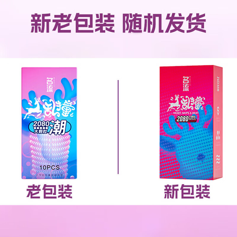 名流套2080带刺大颗粒安全套男女用性快潮狼牙套套玻尿酸情趣