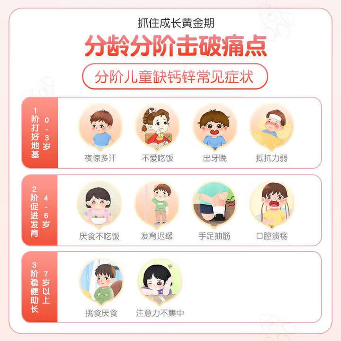 [金辛金丐特]葡萄糖酸钙锌口服溶液 10ml*30支 2盒装 儿童青少年成人孕妇补钙锌口服液 正品999澳诺
