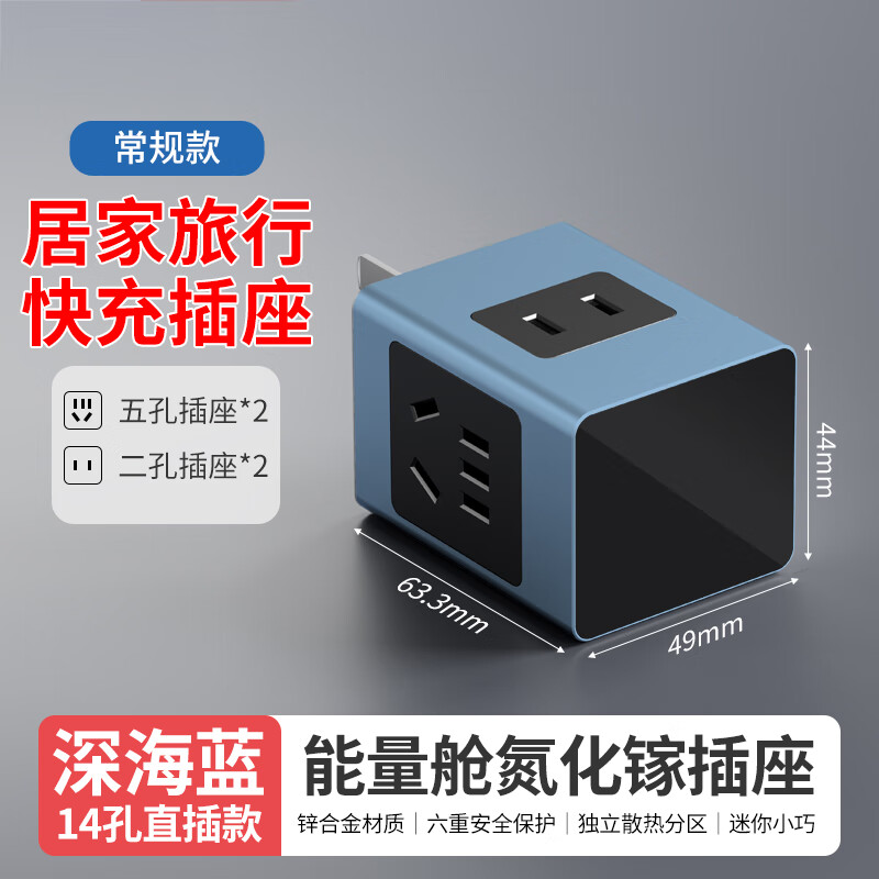 ���ʵ繤 FDD ���б�Я������ ������65W������ �๦��USB����������� ����ֱ��� 14�� ��ɫ 29.9Ԫ(����ȯ)