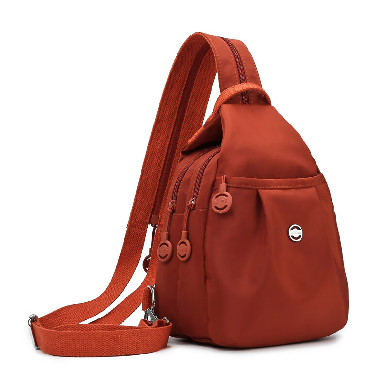 【年末大促】时尚百搭休闲包运动背包简约潮流轻便男女款303 梵高橙