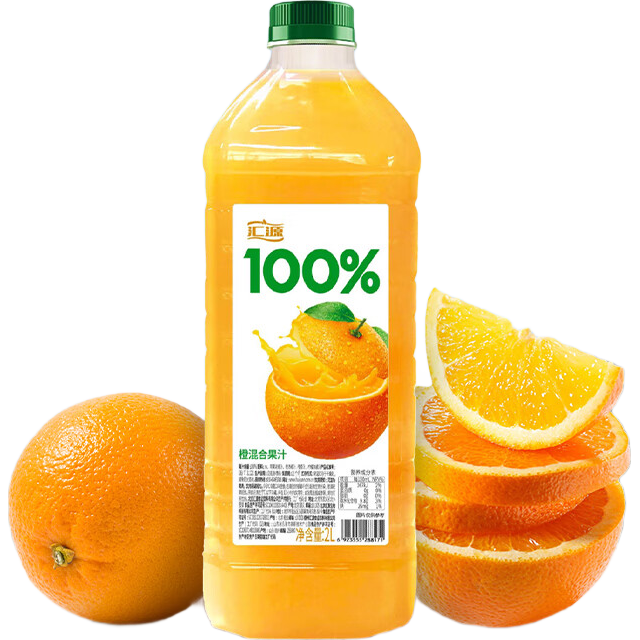 ���ڲ�������Դ 100%�Ȼ�Ϲ�֭ 2000ml ��Ͱװ 2Lʵ�������������� 19.9Ԫ