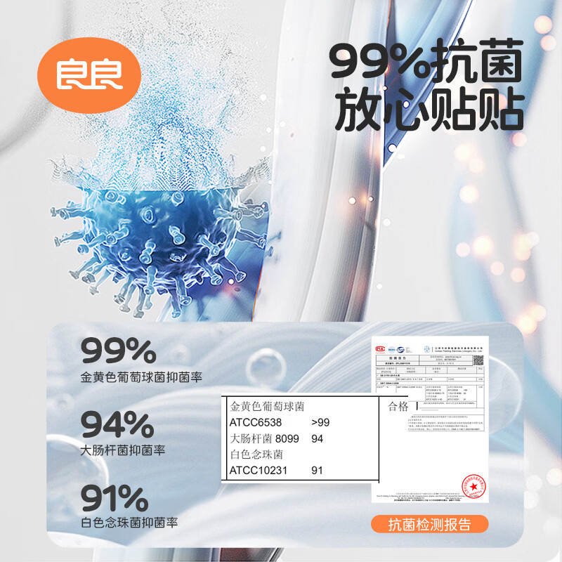 良良婴儿睡袋恒温睡袋儿童春季分腿睡袋宝宝棉厚防踢被子可拆袖 雨林奇遇-100G夹棉款 【室温10-20℃】 100cm（建议身高100-120cm）