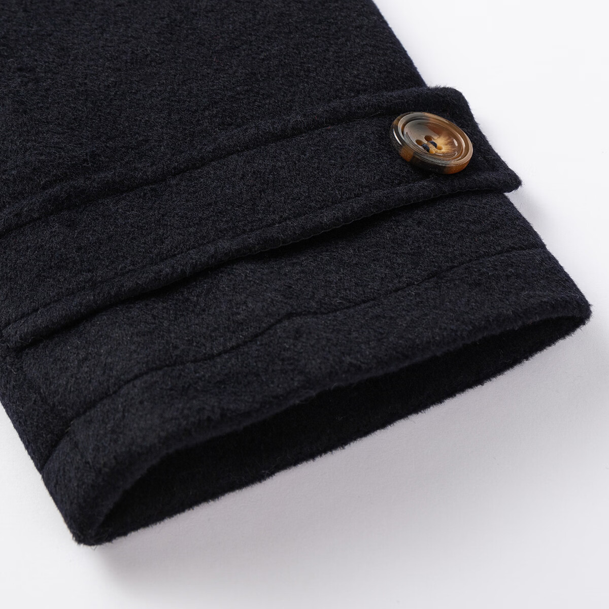 马骑顿梭织大衣 藏青3 170