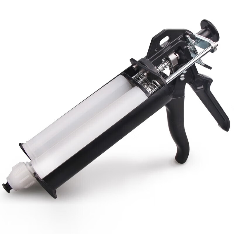 淮漫huabai ab胶枪200ml 1:1双组份金属手动胶枪 双液ab胶胶枪 美缝