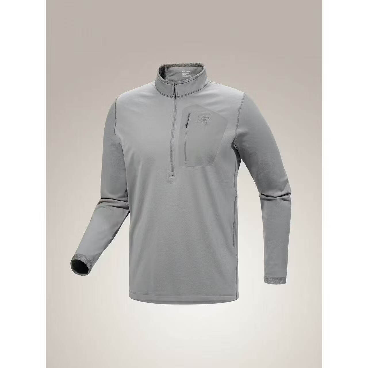 始祖鸟（ARC'TERYX）Arcteryx始祖鸟男士RHO SV ZIP NECK半拉链立领长袖上衣 9922