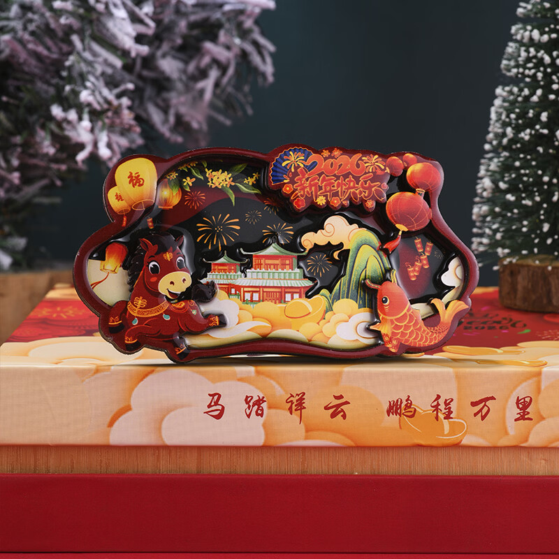 DUKE公爵2026马踏祥云套装5红色气氛款铱金笔钢笔墨水笔自用书写送人自用书写顺滑可用墨囊 2026马踏祥云福笔套装