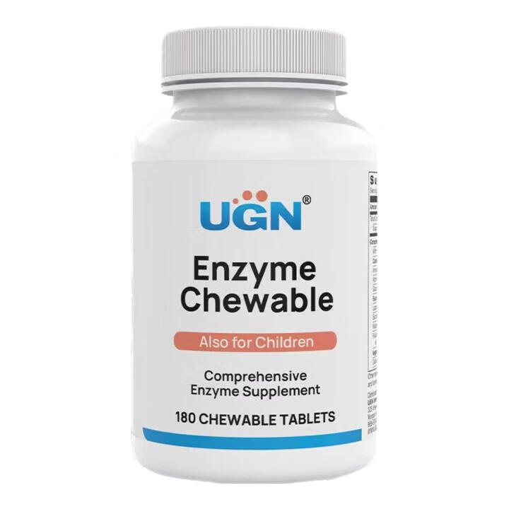 UGN UGN全谱消化酶咀嚼片/儿童成人可用(180片/瓶) 180粒*1瓶 180粒*1瓶 180粒*1瓶