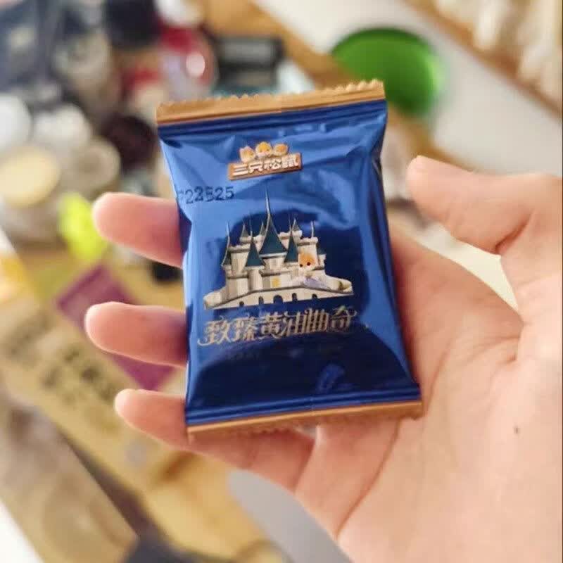 三只松鼠黄油曲奇饼干650g礼盒装糕点零食下午茶休闲代餐零食 中式有礼约24O包黄油曲奇65Og*2箱