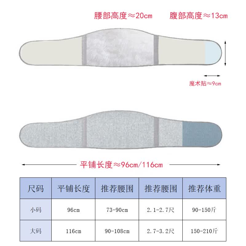 护荐(HUJIAN) 护腰保暖艾草自发热腰带 腰椎间盘运动暖腹腰围男女士秋冬 白绒保暖小码(90-150斤)