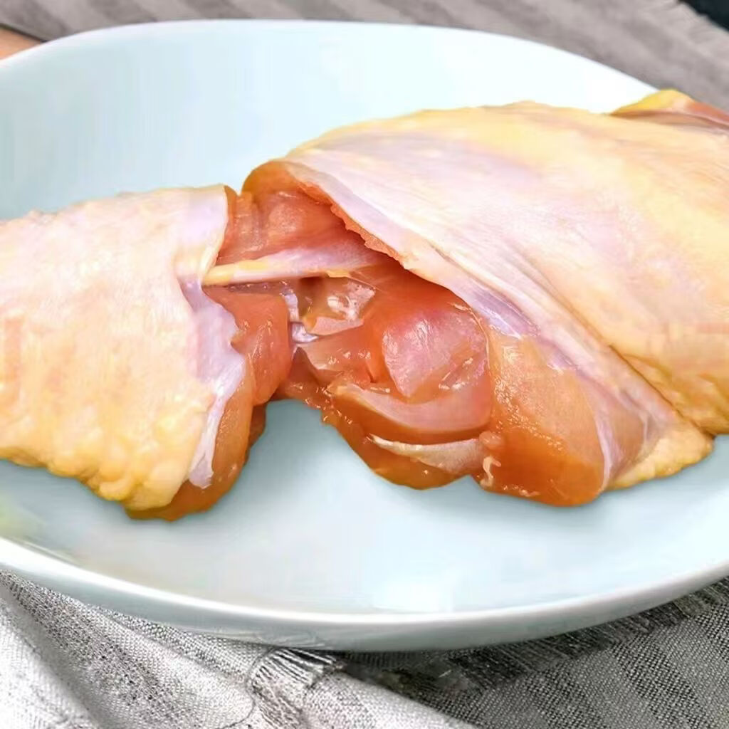 江七公农家散养走地鸡整只鲜土跑步土鸡无抗无激素 沂蒙山散养母鸡 一只黄油母鸡净重2斤