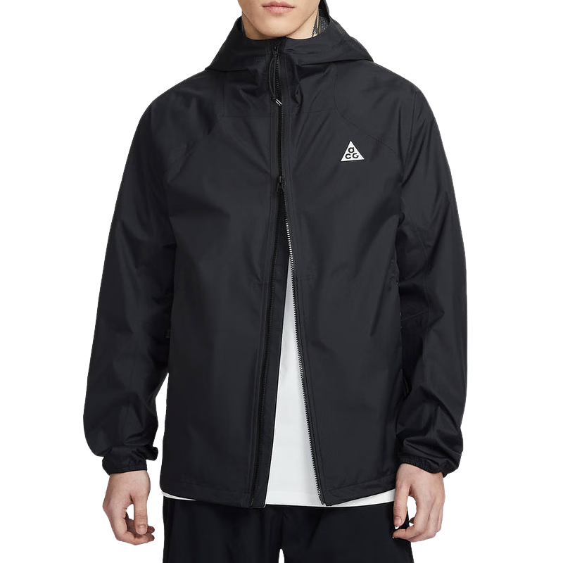 NIKE耐克男外套2026春季新款黑色梭织夹克户外运动长袖休闲潮流上衣 IF1144-010 2XL