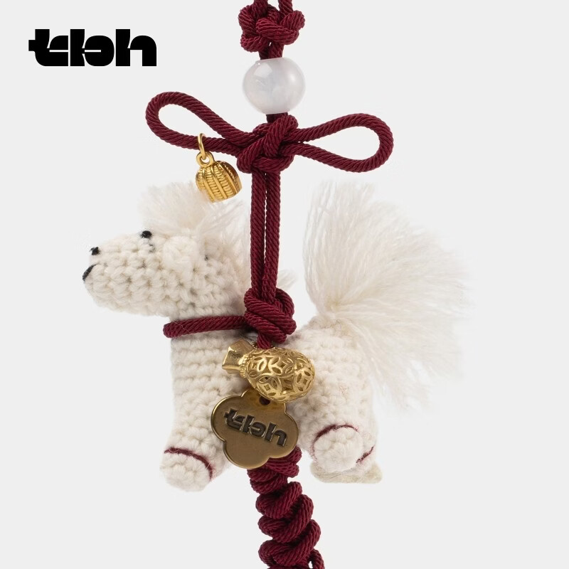 野兽派家居（tbh）马年限定手工钩针挂件包包挂饰背包配饰新年礼物 “马年限定”手工钩针挂件-马上有钱花