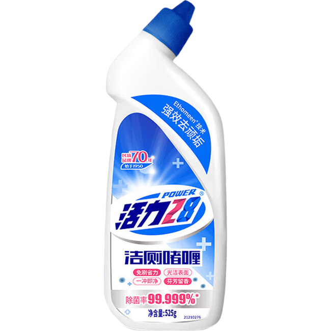 【官方正品】活力28洁厕啫喱525g洁厕液强效抑菌清香型马桶清洁剂 活力28洁厕灵525g