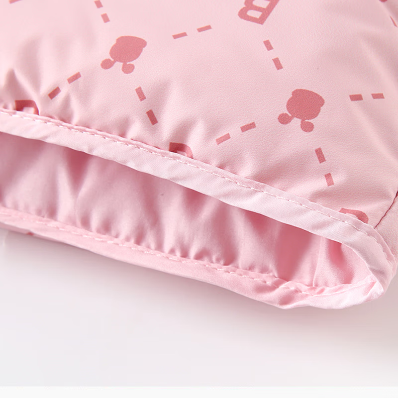 儿童棉马甲修身轻薄保暖男童女童户外百搭宝宝坎肩内穿外搭 粉色 140