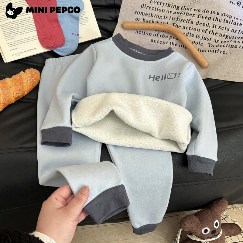 С�����ɣ�PEPCO���¿��ͯ��ů��װ��ͯ���޼Ӻ�������㶬��Ůͯ˯�¼Ҿӷ������� KS��ɭ��ů��װ-��ɫ 160 (��������145-155cm) 46.9Ԫ