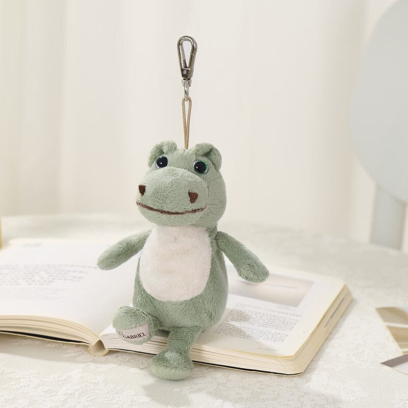 Gabriel掛件玩具可愛青蛙恐龍鱷魚毛絨公仔鑰匙扣玩偶禮物 W3330霍雷肖掛件 15CM
