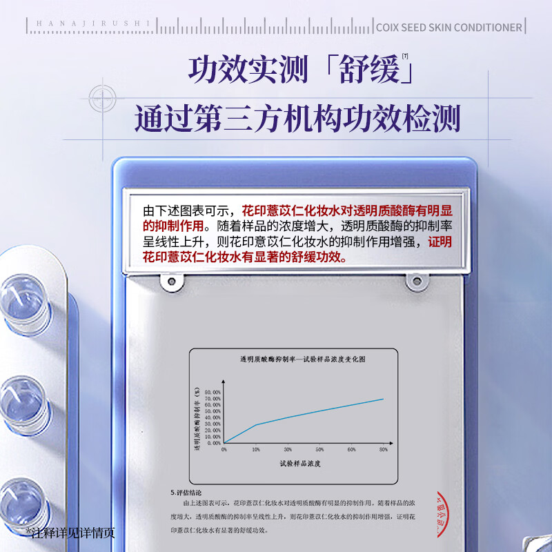 花印薏仁水500ml薏米补水爽肤水高保湿水进口滋润礼物