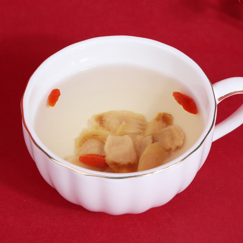 张太和红参片 含片切片泡水 吉林长白山人参中大片 红参片 30g*1盒 【送礼袋】