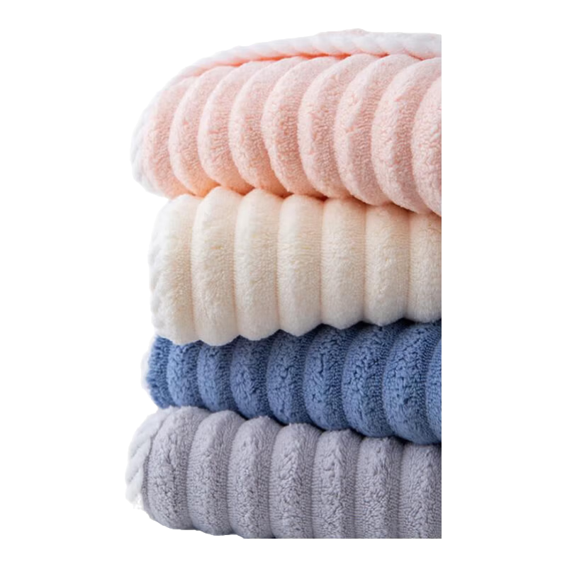 【洁丽雅同款】糖果条毛巾洗脸巾比纯棉更吸水不掉毛洗澡干发 颜色随机 1条