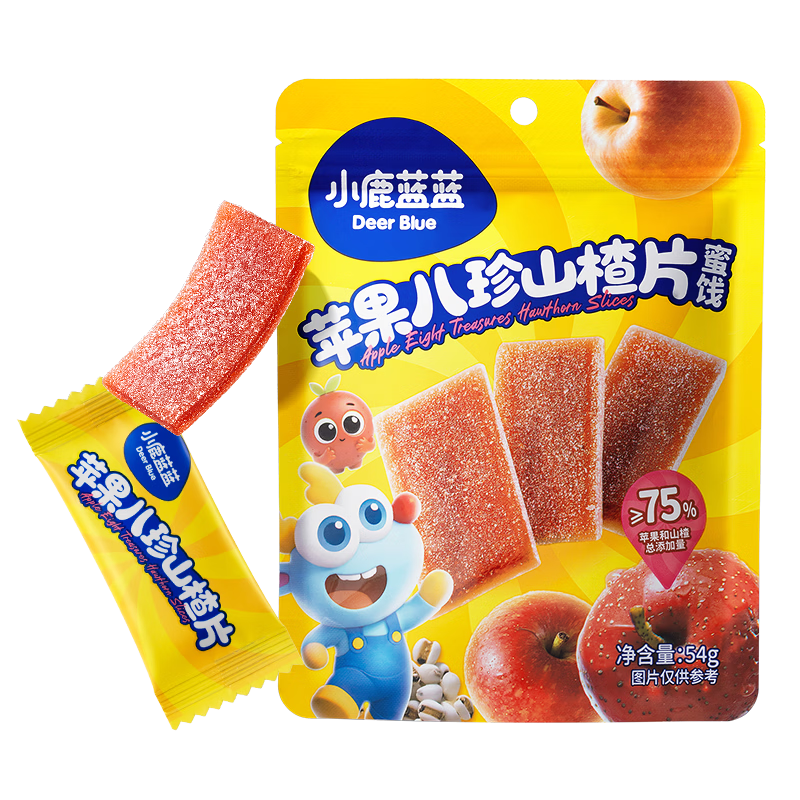 С¹������0���ǡ�ƻ������ɽ�Ƭ����Ƭɽ���������ͯ��ʳ������װ54g 6.9Ԫ(��յ�)