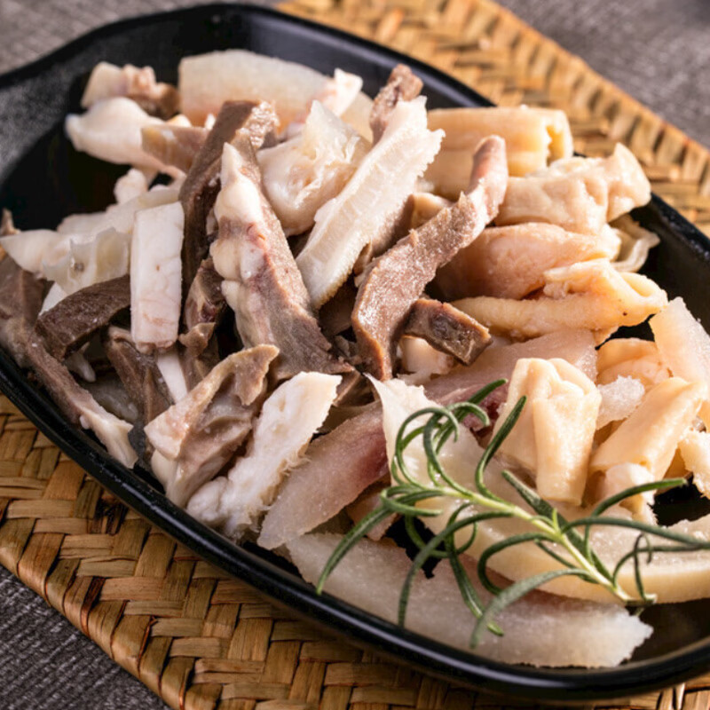 牧海肴原切羊棒骨新鲜带肉骨髓羊拐筋中段多肉筒子骨内蒙生鲜清真肉棒骨 无汤羊杂净重【4斤】（千人购买）