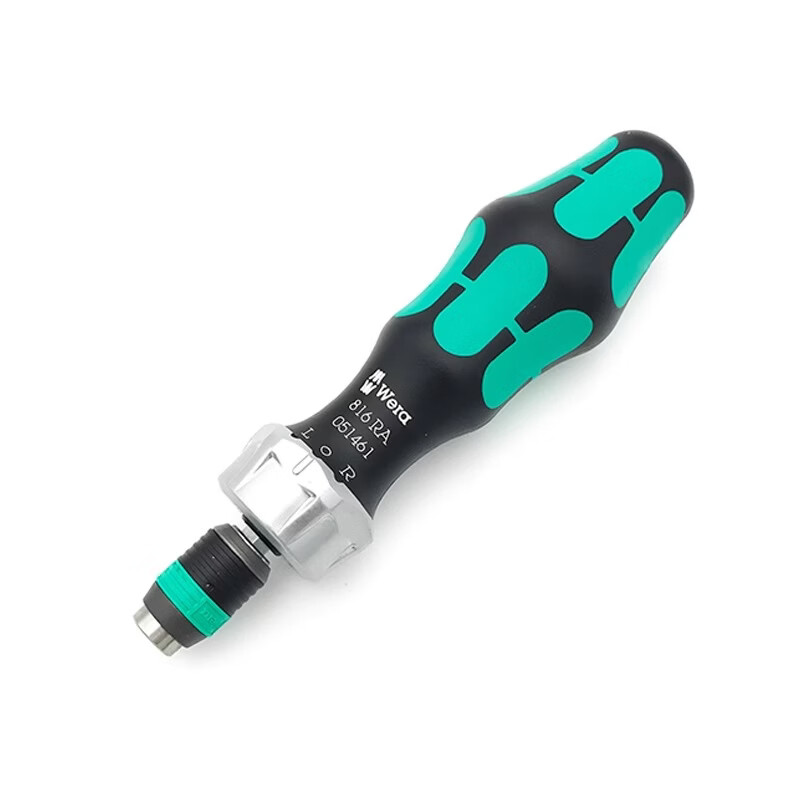 维拉（WERA）棘轮螺丝批快速手柄适合1/4批头螺丝刀 816RA 现货 05051461001