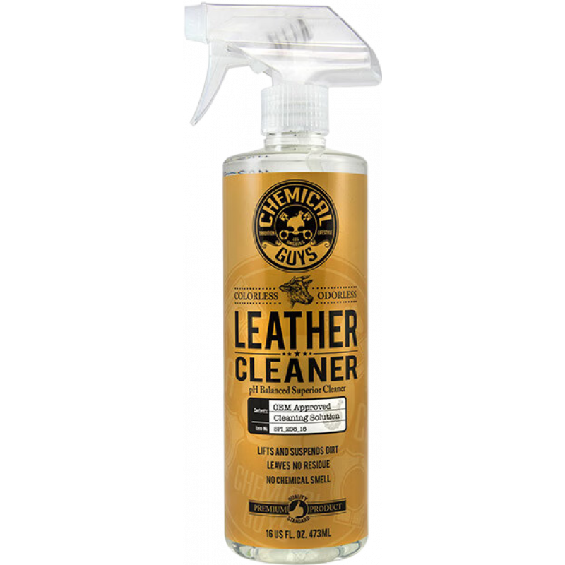 化學(xué)小子中性皮革清潔劑真皮沙發(fā)座椅鍍膜滋潤保養(yǎng)汽車內(nèi)飾翻新 中性皮革清潔劑473ml