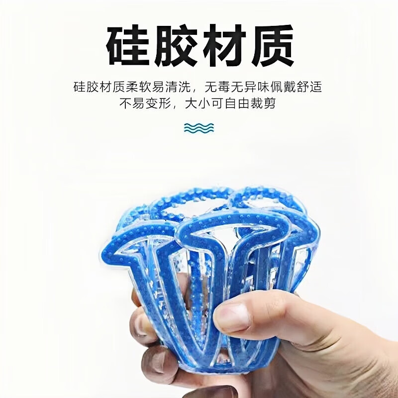 元族【严选直发】夏季摩托车头盔内衬电动车头盔防压头发户外骑行超轻 蓝色通用型