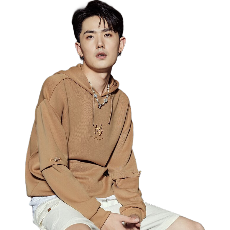 鸿星尔克【无双大师】卫衣男透气连帽套头男士长袖带帽套头衫运动上衣 臻卡其 XL