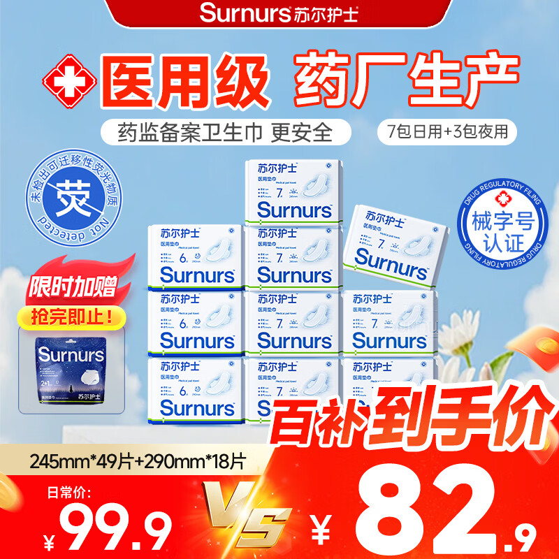 �ն���ʿҽ�ü�е�ֺ�������10��67Ƭ��ҹ��ϻ��������������һ���� 56.63Ԫ