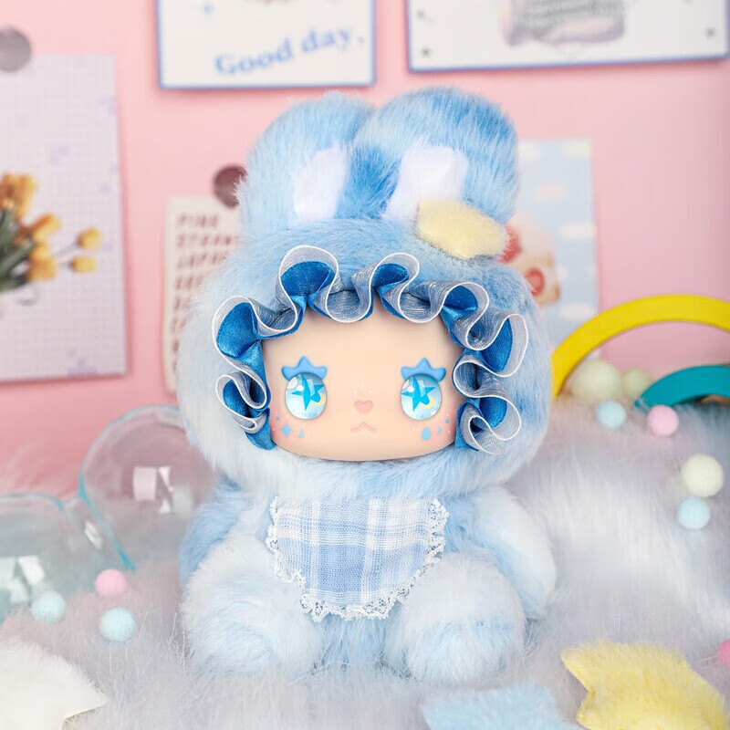 游奇秘境豆包AI毛绒公仔儿童玩具女孩圣诞礼物DeepSeek智能对话故事机 AI毛绒玩具单盒(随机发)【拆盒不退不换不包官瑕】 17cm