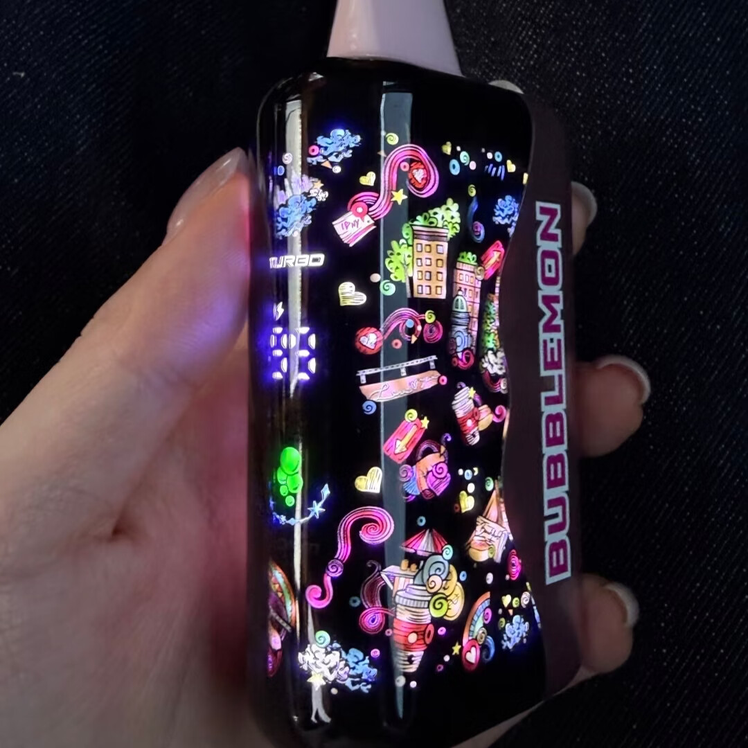 电子口喷雾器巴博同款电子雾吸吐雾便携可充电双口味切换非韩国 草莓西柚（双口味切换）25ML